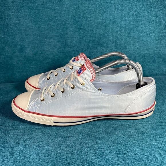 Size 10 - Women’s ConverseAll Star Low blue sneakers - Picture 1 of 9